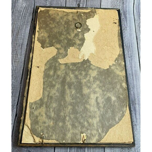 Antique Les Modes Parisiennes Petersons Magazine February 1858 Framed Print - Picture 6 of 8